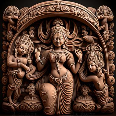 3D model Vaishnavism Vaisnavism (STL)